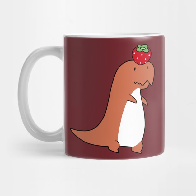 Strawberry T-Rex by saradaboru